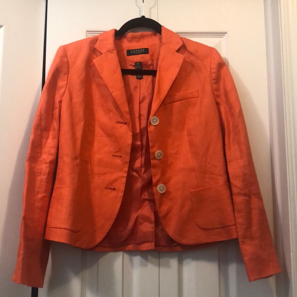 Ralph Lauren Petite Blazer Vintage - Picture 1 of 4
